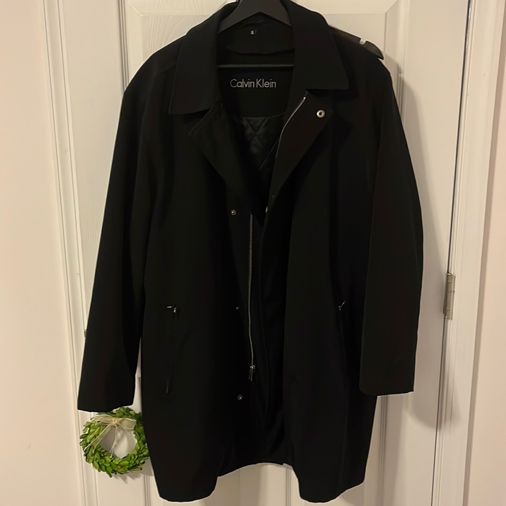 Men’s Calvin Klein waterproof 3 quarter length coat